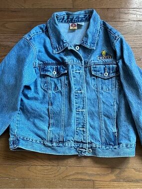 Warner Bros. Tweety Blue Denim Jacket for Kids